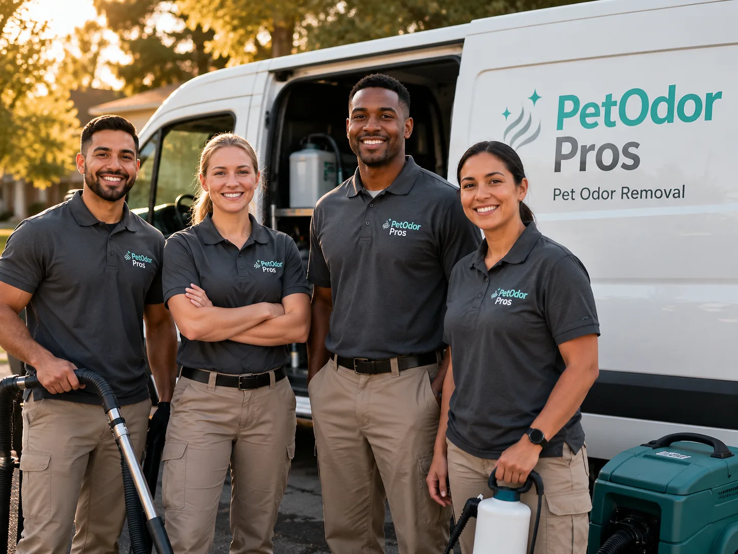 Pet Odor Removal team serving Goshen, CA
